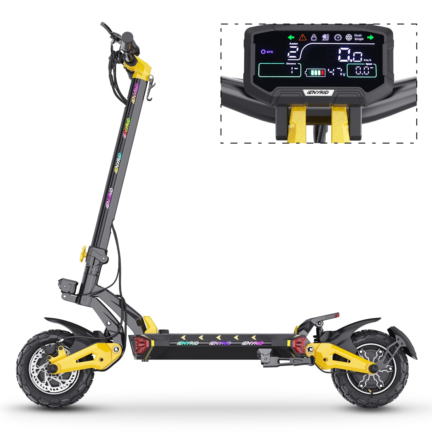 iENYRID ES60 Dual Motor Fast Electric Scooter